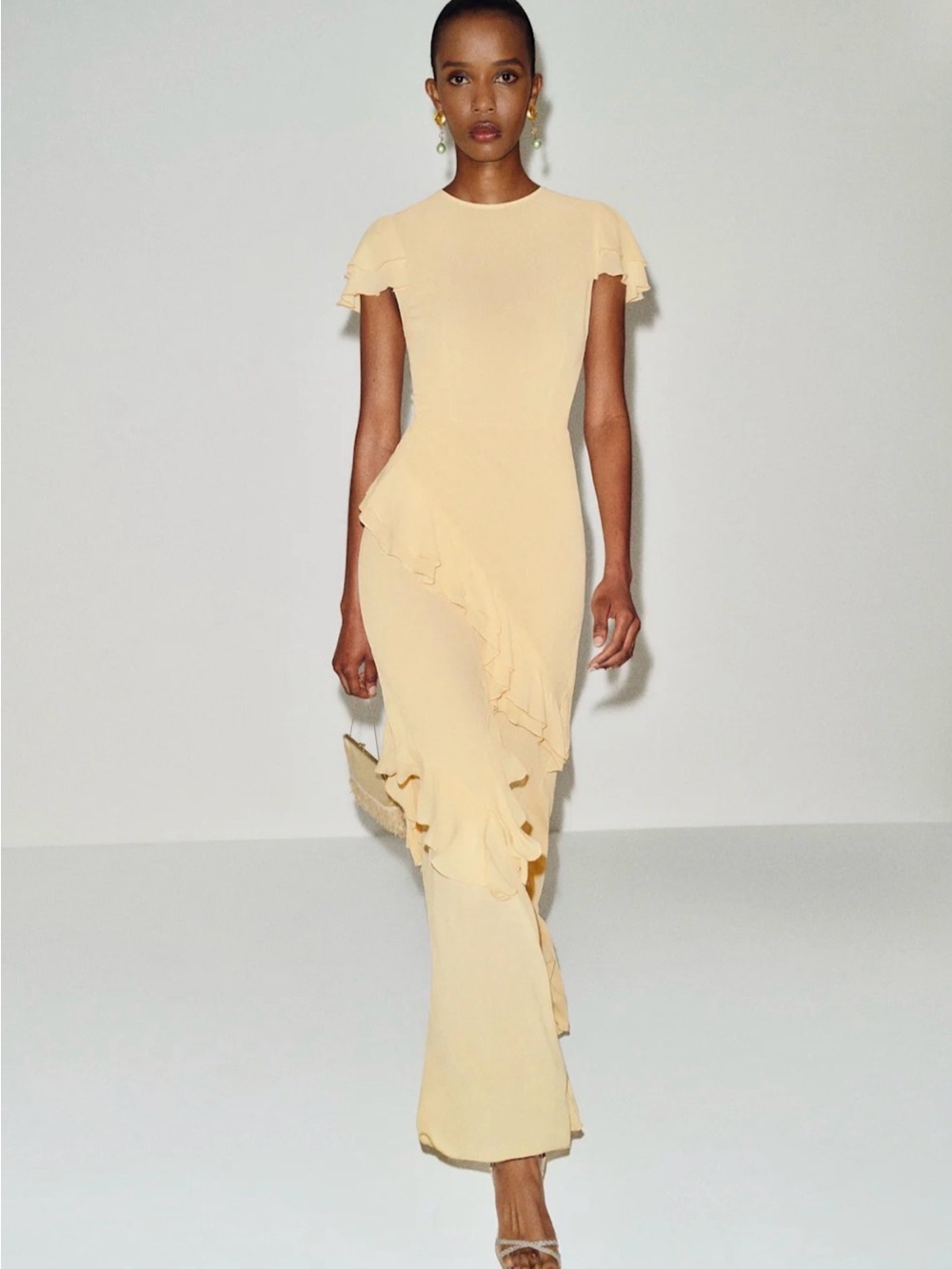 REFORMATION Camila Dress in Parmesan 2